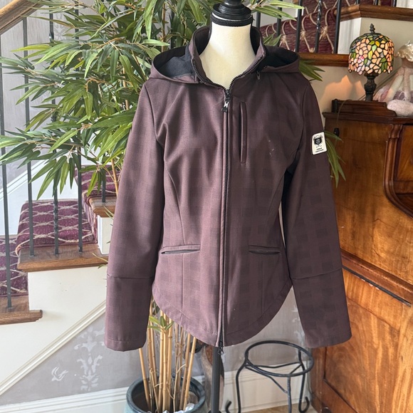 NOEL ASMAR Equestrian, ladies, hooded riding jacket excellent condition size M - Picture 6 of 8